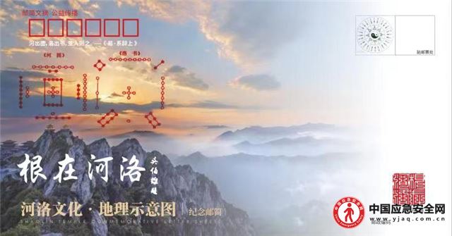 《河洛文化地理示意图》